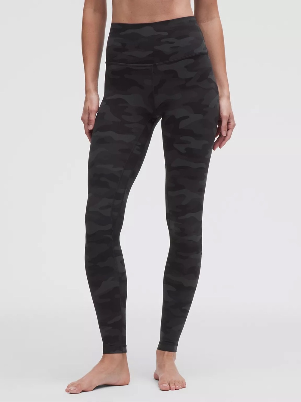 lululemon athletica Black Camo High-Rise Leggings